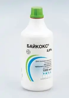 Байкокс 2,5% раствор для орального применения, фл. 1 л петдог