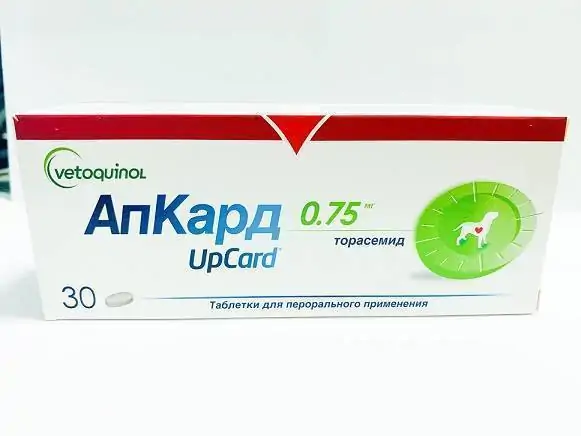 АпКард 0,75 мг, уп. 30 таб петдог