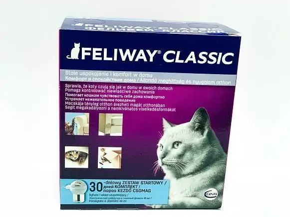 Феромон для кошек FELIWAY Классик (Феливей) - диффузор + флакон 48 мл петдог