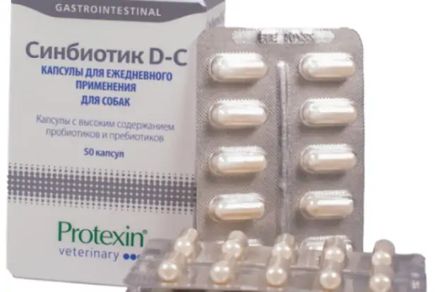 Синбиотик DC (ProtexinSynbiotic D-C) 10 таб.  блистер петдог