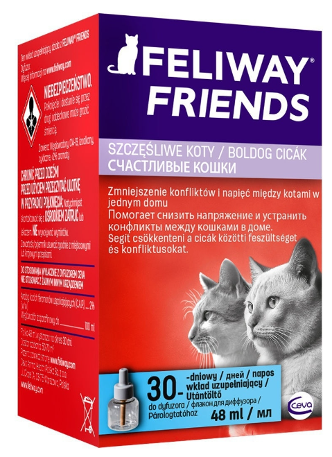 Феромон для кошек Феливей Френдс (Feliway Friends)  флакон 48 мл петдог