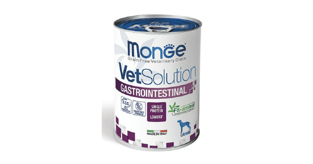 Монж Гастро (Monge VetSolution) для собак при заболеваниях ЖКТ консервы ...
