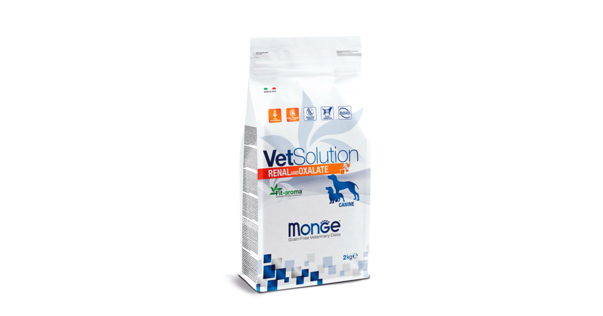 Монж Ренал для собак (Monge VetSolution Dog Renal and Oxalate) уп. 2 кг ...