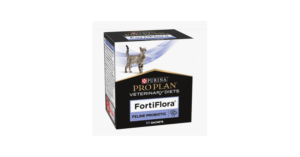 ФортиФлора пробиотик для кошек и котят (FortiFlora), пакет 1 г купить  недорого