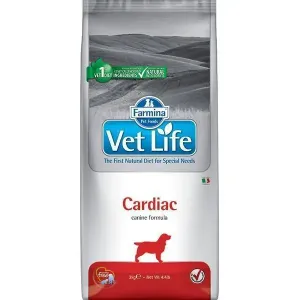 Farmina Vet Life Cardiac корм для собак для поддержания работы сердца при хронической сердечной недостаточности, 2 кг. петдог