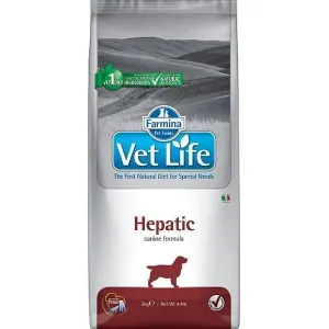 Farmina Vet Life Hepatic корм для собак при хронической печеночной недостаточности , уп. 12 кг петдог