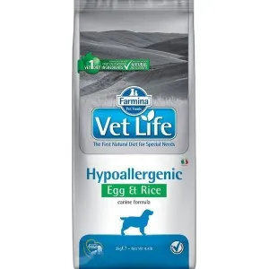 Farmina Vet Life Hypoallergenic (Hipo) для собак при пищевой аллергии , рис с яйцом, уп. 2 кг петдог